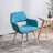 Philodendron 17.7'' H Upholstered Armchair-1896589827