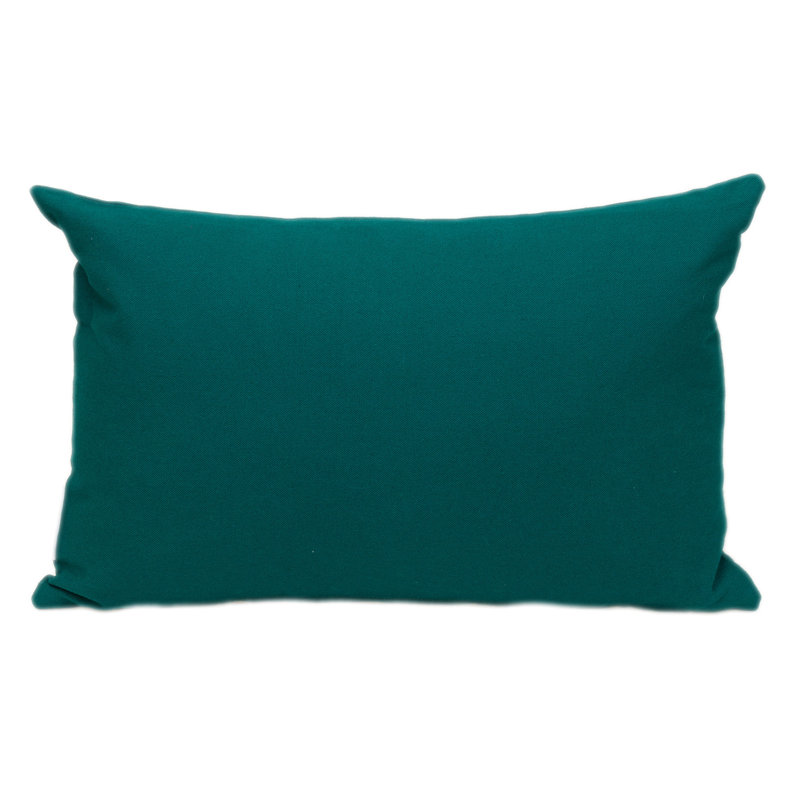 Coussin 12 "x 18" en coton vert