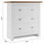 Tavion 79 cm W Chest of 4 Drawers-2052501684