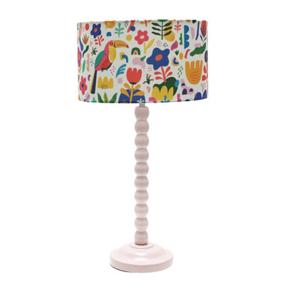 Linda Wood Table Lamp
