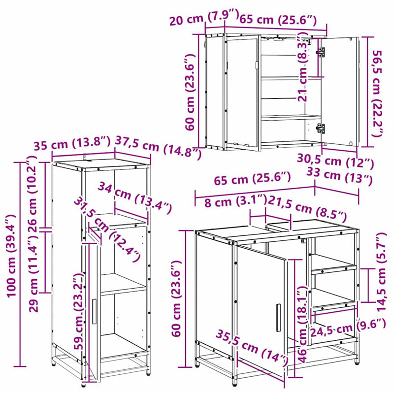 Bathroom Furniture Suite