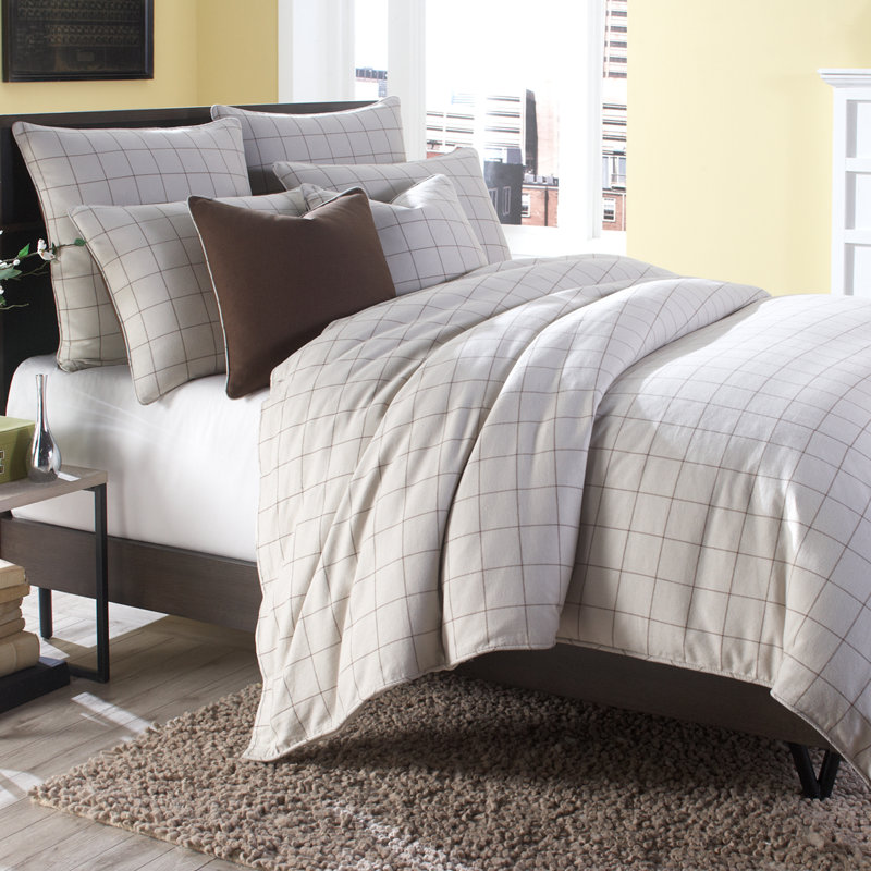 Manchester Duvet Set - Crème, Queen