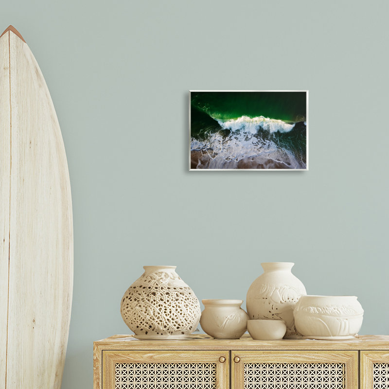 «Deep Green Wave Splash» par Rick Berk, H 10 po x l 15 po