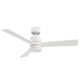 San Francisco 3-Blade Smart Ceiling Fan With Dimmable LED Light Kit and Remote Control Included