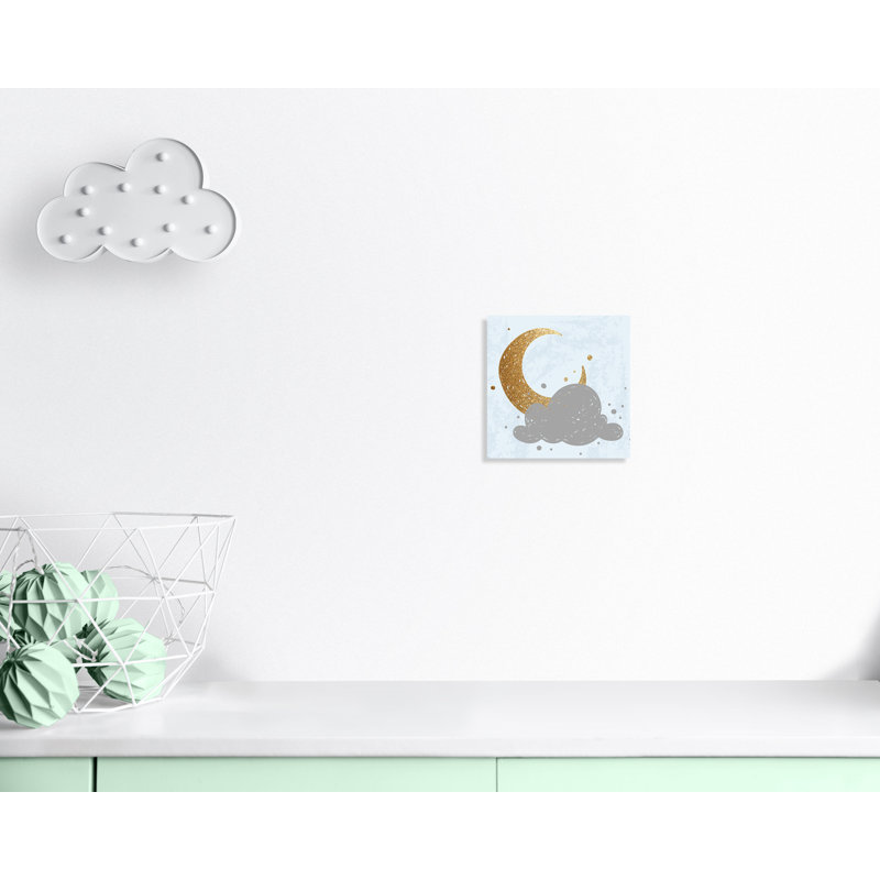 Bonne nuit 1, H 12 po x l 12 po x P 1,5 po, Toile