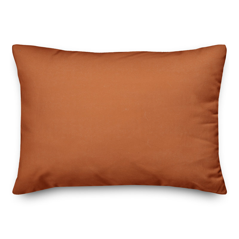 Reversible Spun Polyester 14x20 Indoor Throw Pillow