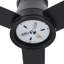 48" Black Lowe Profile Ceiling Fan With Light