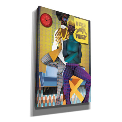 À droite! par Jaleel Campbell - impression sur toile tendue