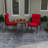22" x 44" Outdoor Chair Cushion with Ties and Loop-1468266309