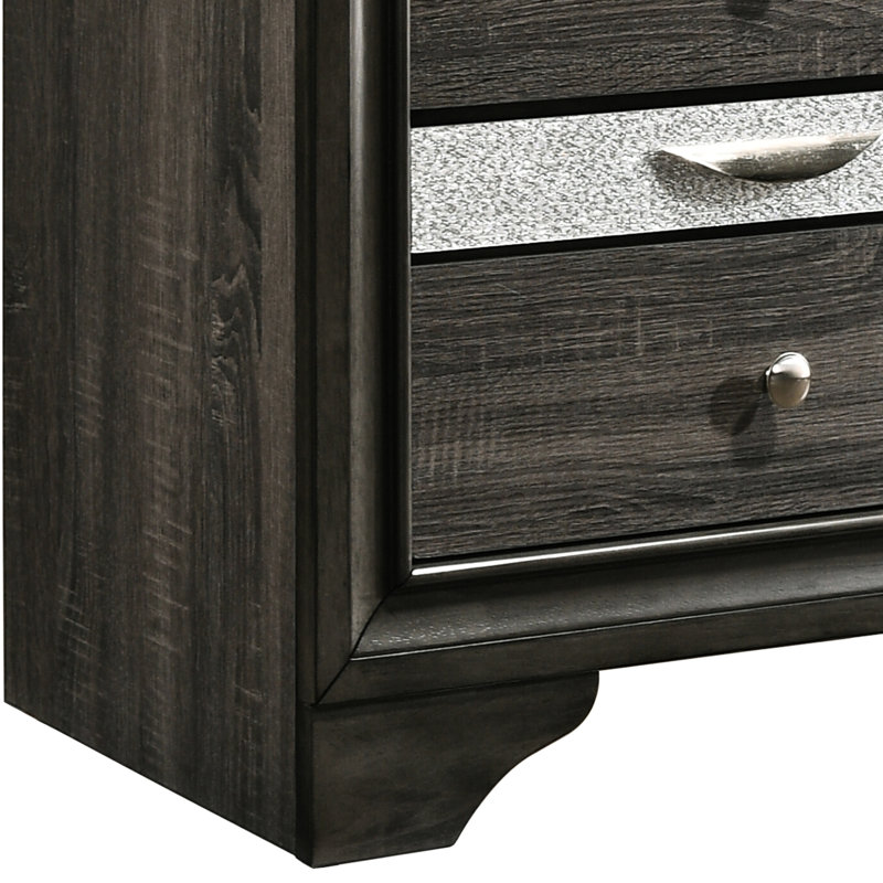 Table de chevet 3 tiroirs Modern