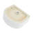 16.07"X13.66" Ceramic Vessel Bathroom Sink - Modern, White, Stain , Sophistication Bath Upgrade Choice