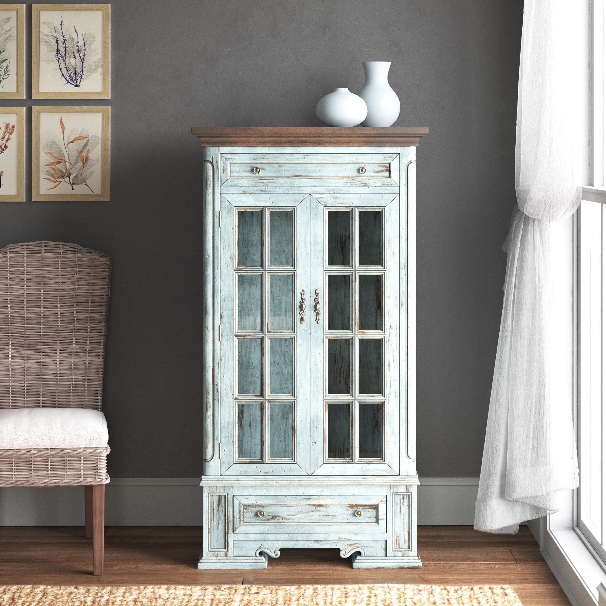 Rosecliff Heights Dominick Armoire & Reviews | Wayfair