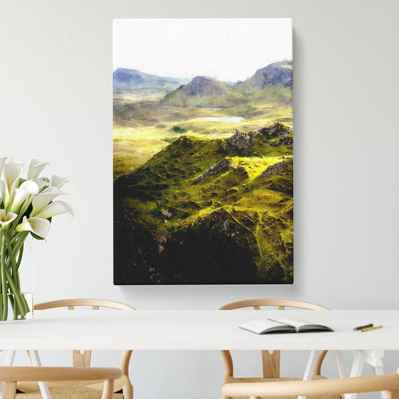 Portree In The Isle Of Skye Scotland - Wrapped Canvas Print, 50cm H x 35cm W x 3cm D