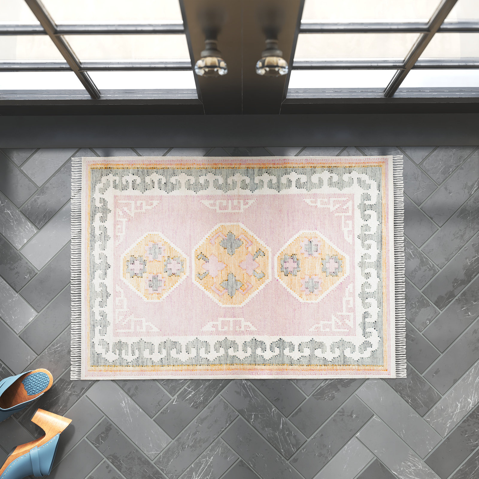 Ferrand Hand-Woven Oriental Rug, Rectangle 2' x 3'