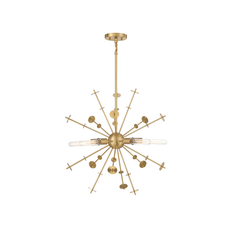 Khendal 5 - Light Pendant, Natural Brass