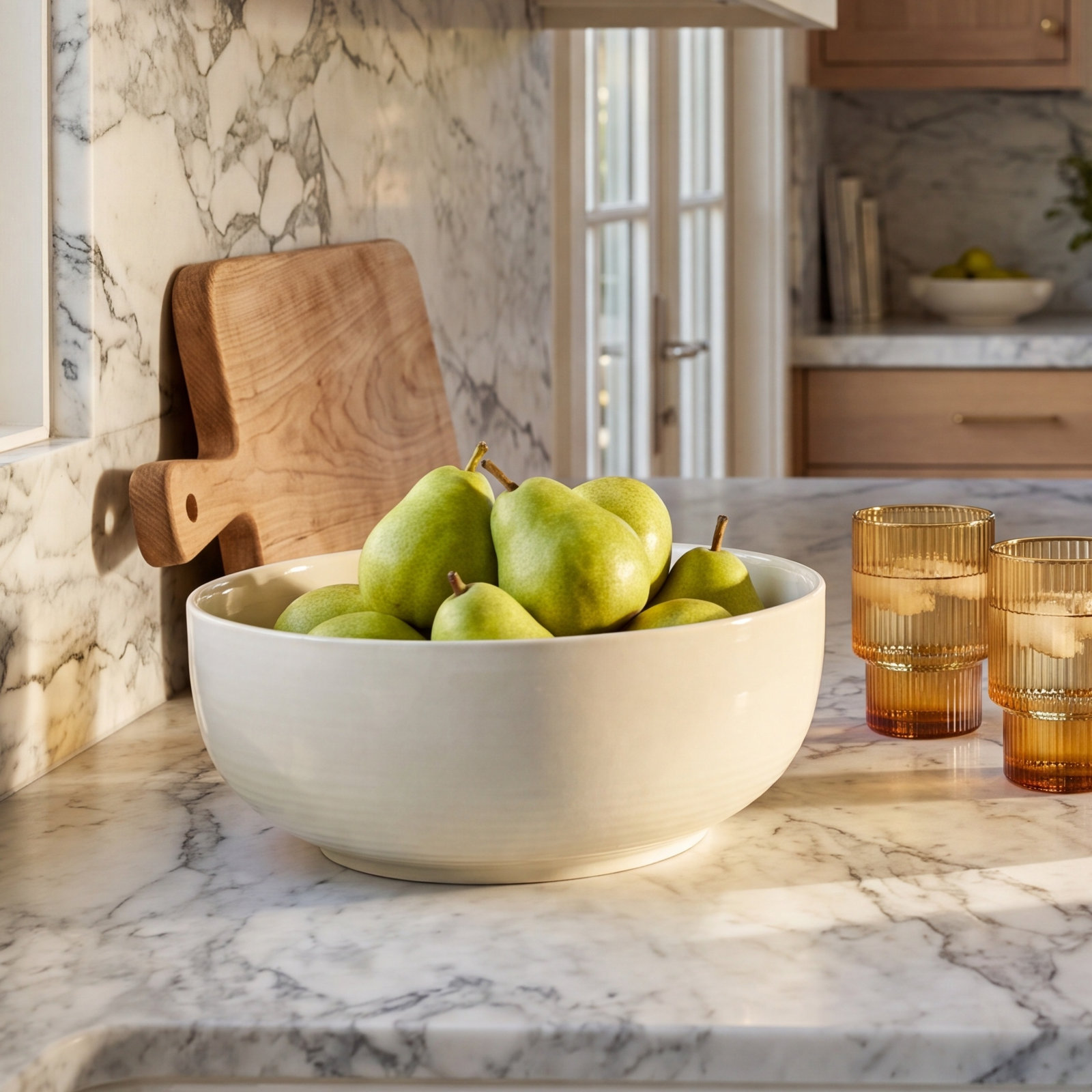 Essential Serving Bowl, Bone