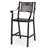 Alletha Metal Outdoor Patio Stool