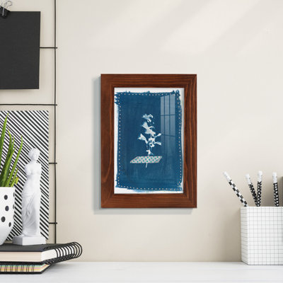 Impression sur cadre photo Cyanorphe Pressed Leaves I