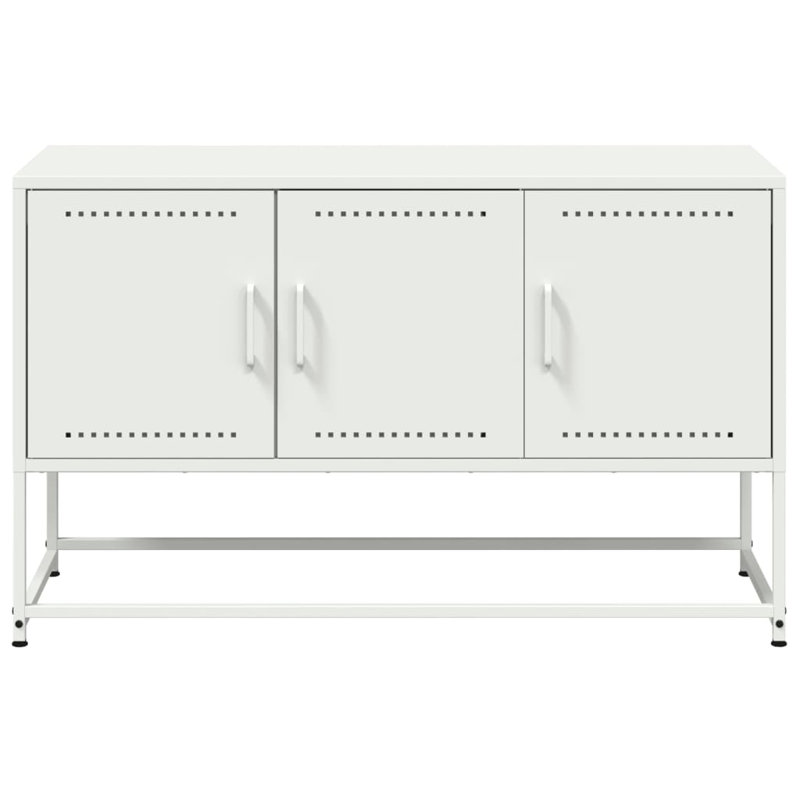 No_Yes_No_No_No TV Stand, White, 100.5cm