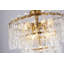 This Exquisite Chandelier Is In An Antique Bronze Finish. The Frame Is Made Out Of Metal, And It Comes With Clear Acrylic Hanging Links. The Rod Link Can Be Adjustable. You Can Create A Timeless Feel While Using Modern Forms-545796935
