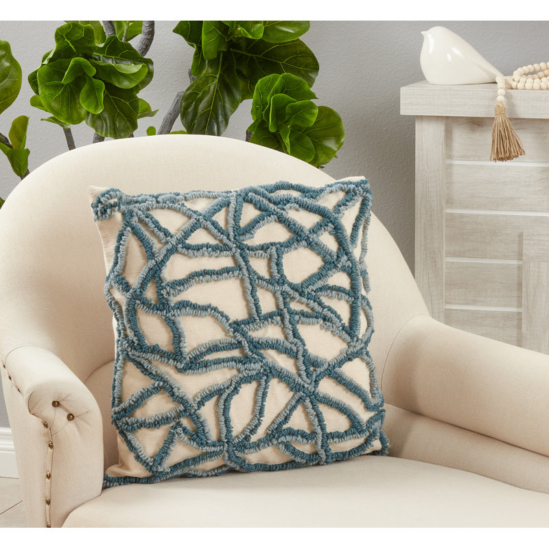 Topography Cotton Pillow Cover