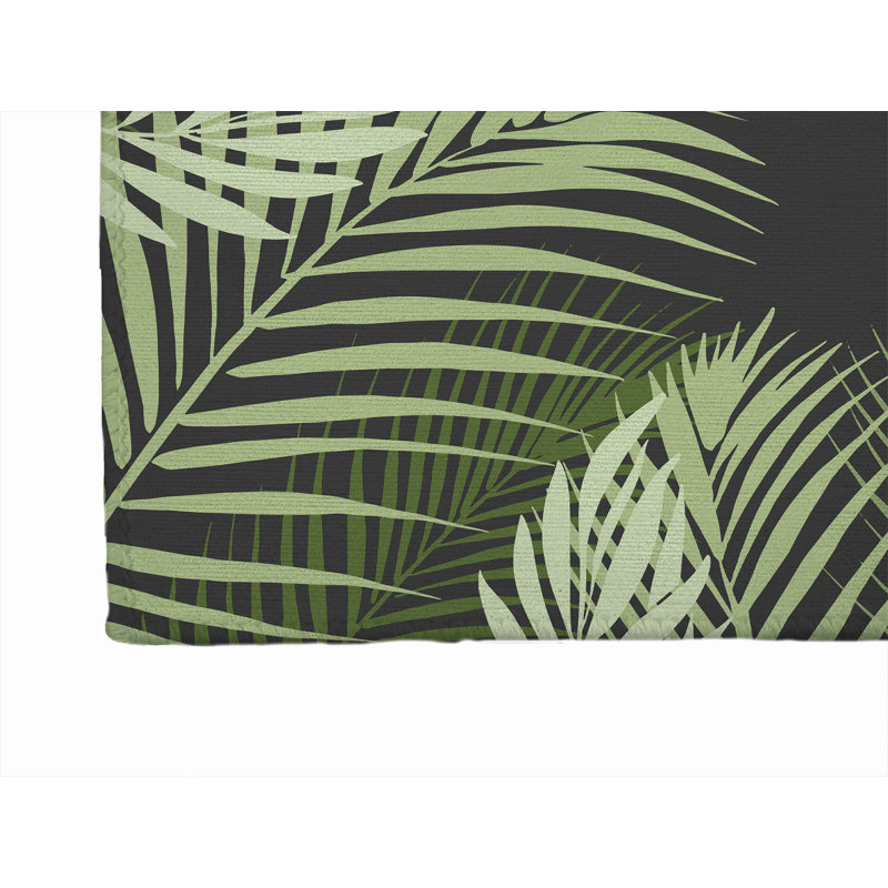 Tapis extérieur Waving Palm, Rectangle 5 pi x 7 pi