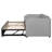 Twin Size Upholstered Daybed with Lift-Up Trundle Bed-2081678436