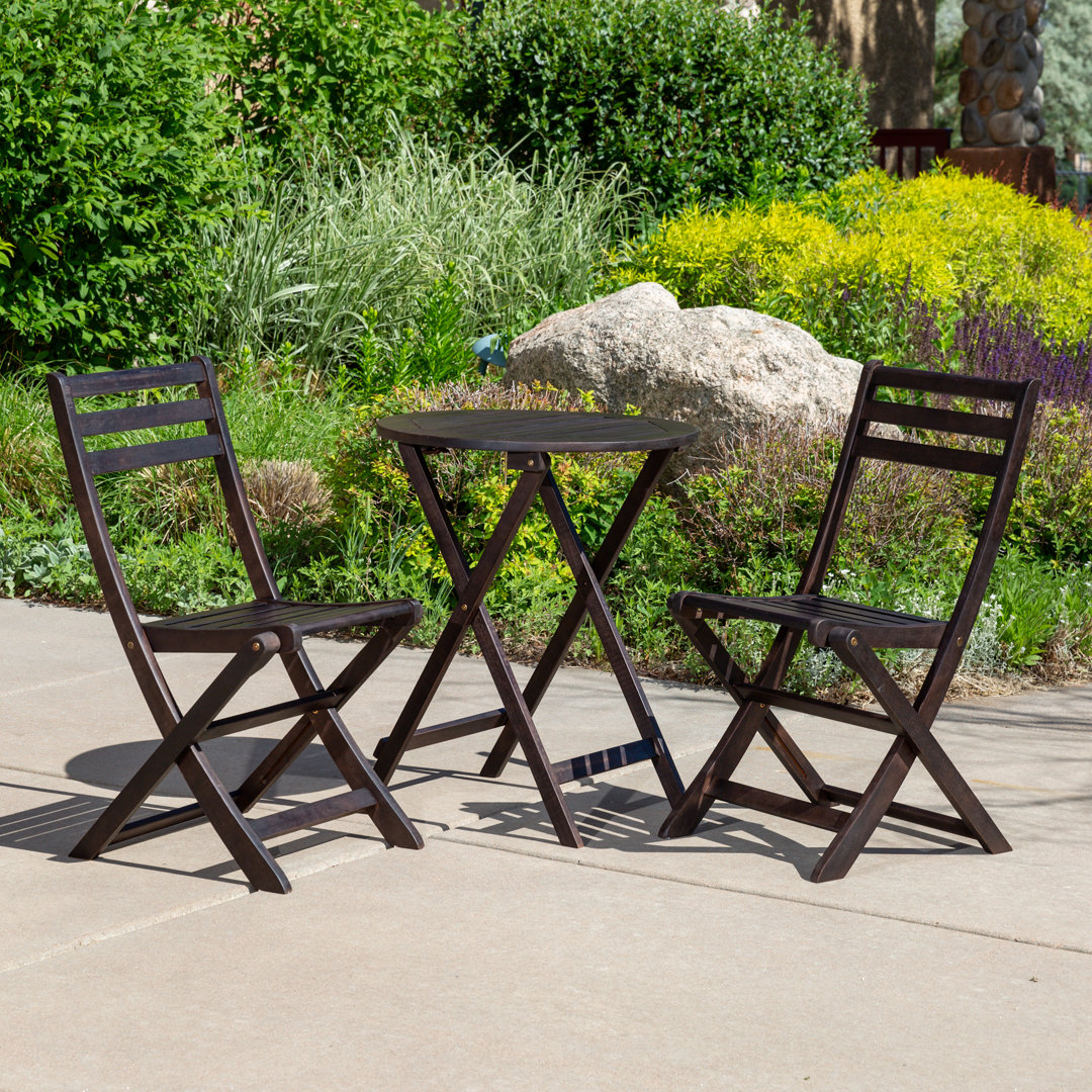 Obermeyer 3 Piece 23.5" Bistro Set August Grove® 