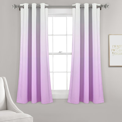 Mia Ombre Curtain Pair