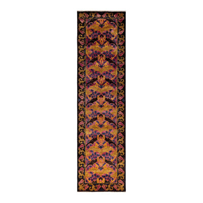 Arts & Crafts One-of-a-Kind 2' 7" X 10' 2" Hand Knotted Area Rug