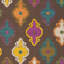 Tapis ikat en laine tissé à la main Tomo-19263533
