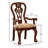Buckhurst 19.5'' H Upholstered Oak Armchair
