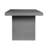 Gulf Rectangular Concrete Outdoor Dining Table