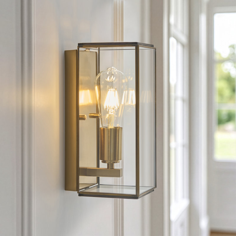 Reba Steel Flush Mounted Sconce