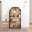 4-Tier Arched Bookshelf (43" Tall)