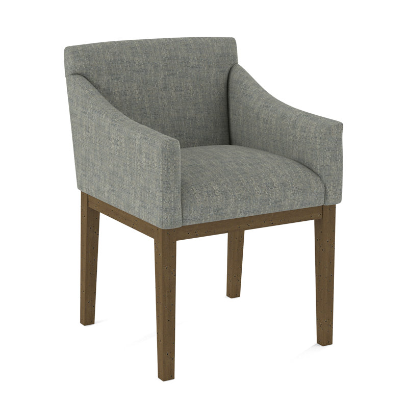 Upholstered Arm Chair, English Saddle, 61650-33