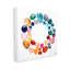 "Gradient Gemstones In Circle" par RB sur toile-704865589