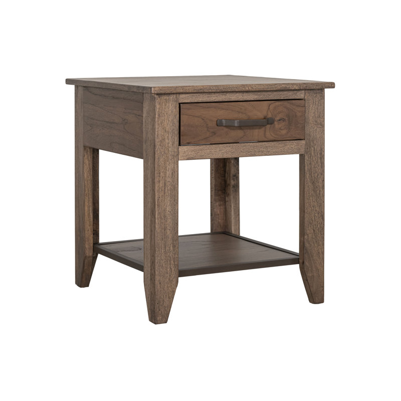 Table de bout 1 tiroir, 1 tablette Korynne