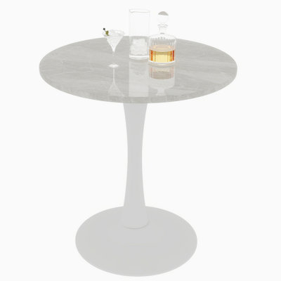 coffee table, mid-century modern style dining table, suitable for 2-4 people, featuring a round marble tabletop, perfect for various settings.