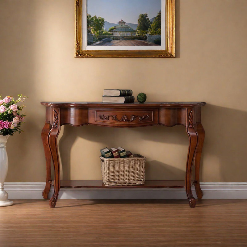 Retro Rural Console Table, 31.5" H x 55.12" W x 17.72" D