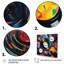 Colourful Vinyle Disques Melody II - Vinyle, reproduction sur toile encadrée-592235945-592235943
