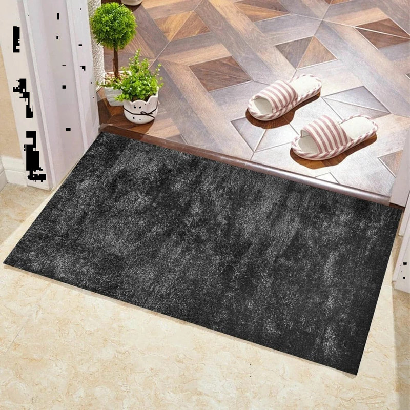 Solid Colour Shag Area Rug, Runner 60 x 220cm