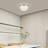 Castor Crystal LED Flush Mount