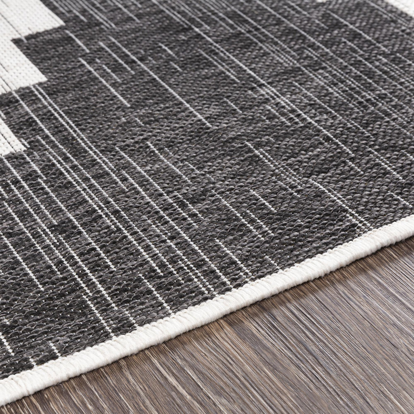Mortimer Indoor/Outdoor Rug, Round 5'3"