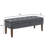 Tufted Bench With Storage