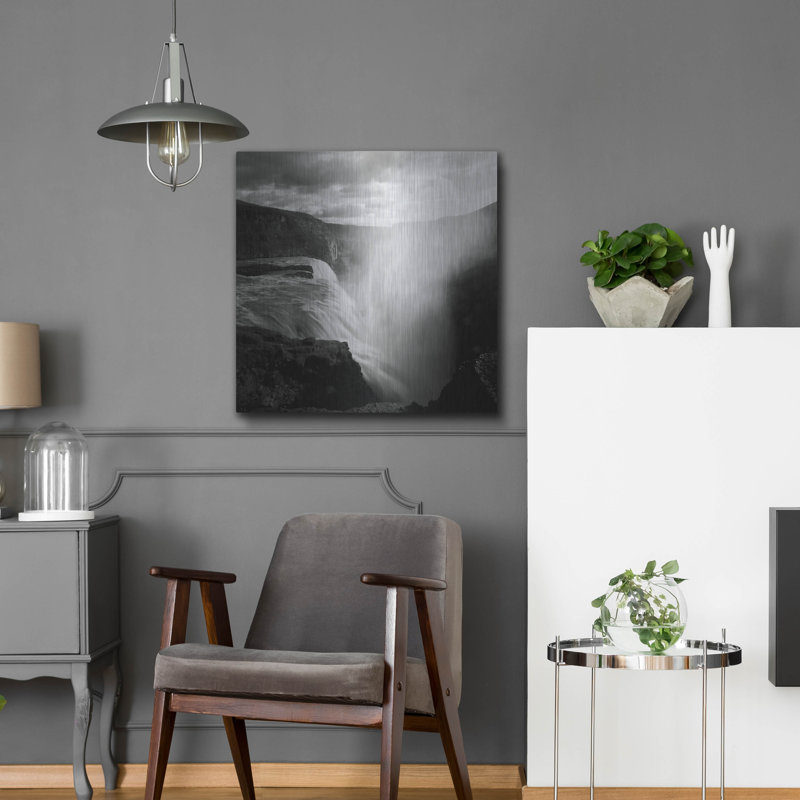 "Islande Gullfoss" par Nina Paponcek, H 24 po x l 24 po