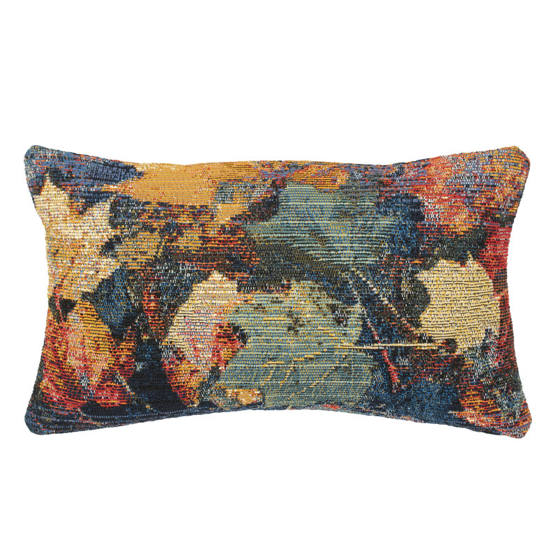 Marina Fall in Love Multicolor Rectangular Indoor/Outdoor Pillow