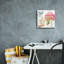 «Rainbow Seeds Floral Birdcage II» par Lisa Audit, art mural sur toile-1291132107