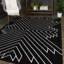 Motif géométrique noir Wellfleet-119715093