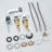 Widespread 2-handle Bathroom Faucet with Drain Assembly